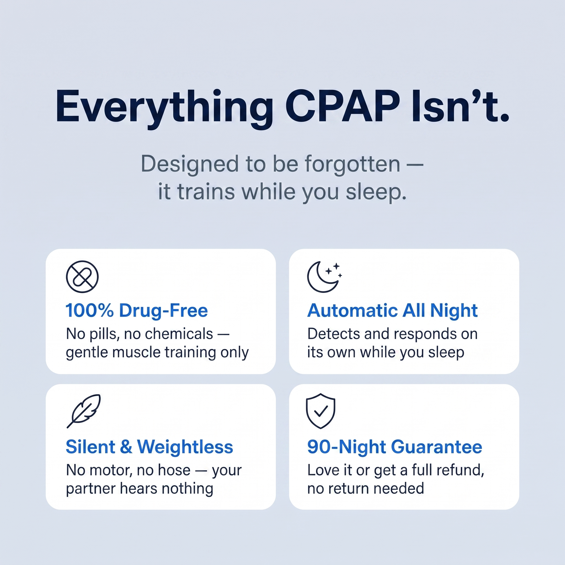 Everything CPAP isn't